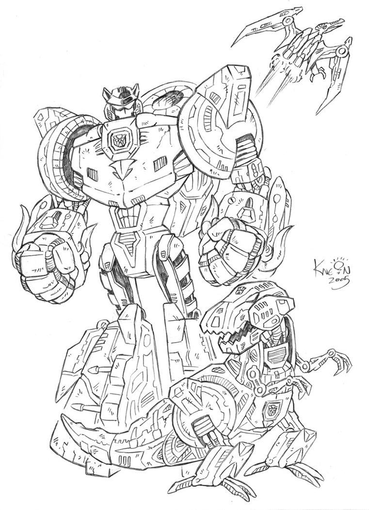 transformers coloring pages grimlock wallpaper - photo #6