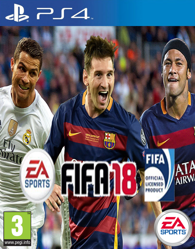 FIFA 18 Cover Design by EdwardMorris99 on DeviantArt