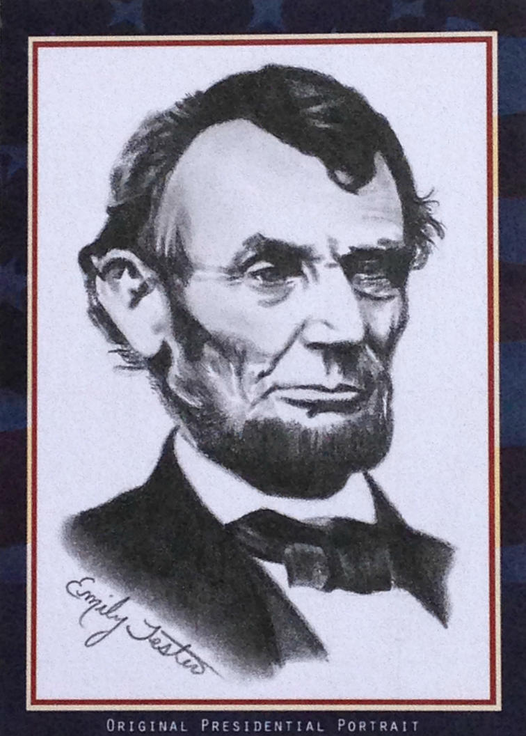 Abraham Lincoln Pastime Presidential Sketch Card by avintagedreamer ... - abraham_lincoln_pastime_presidential_sketch_card_by_avintagedreamer-d8hdjjf