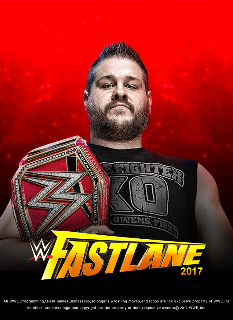 WWE Fastlane 2017 Poster V2 by edaba7