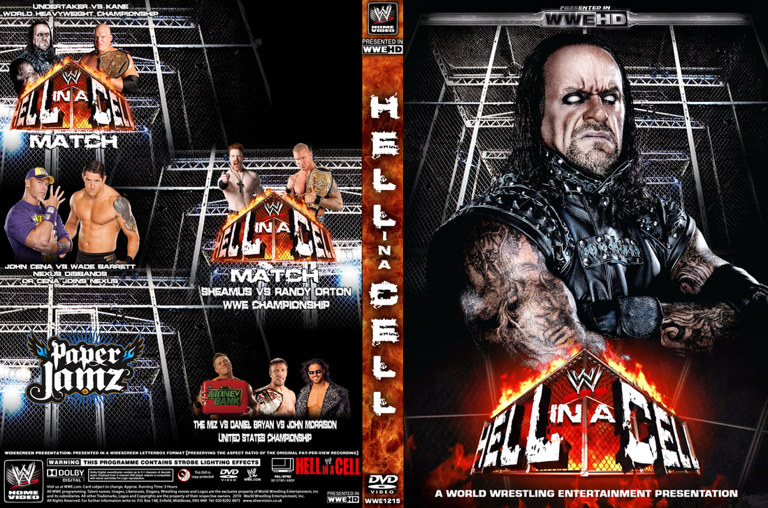 WWE hell in a Cell 2010 Cover by DecadeofSmackdownV2