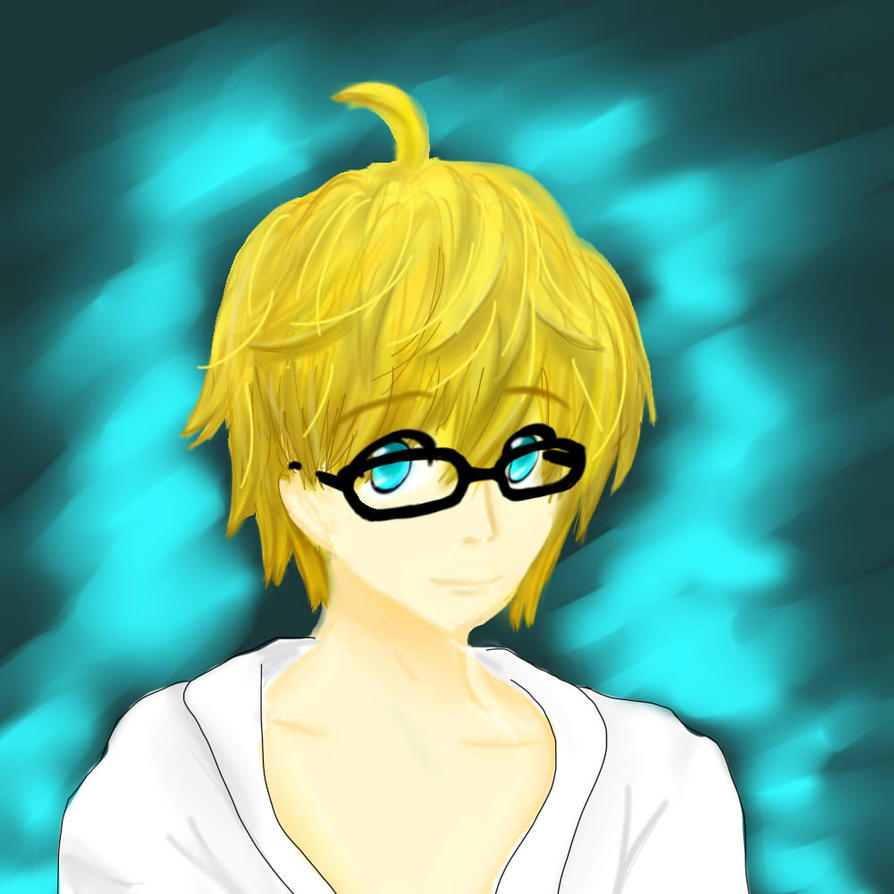 Blonde dude with glasses by LitoAznKitty on DeviantArt