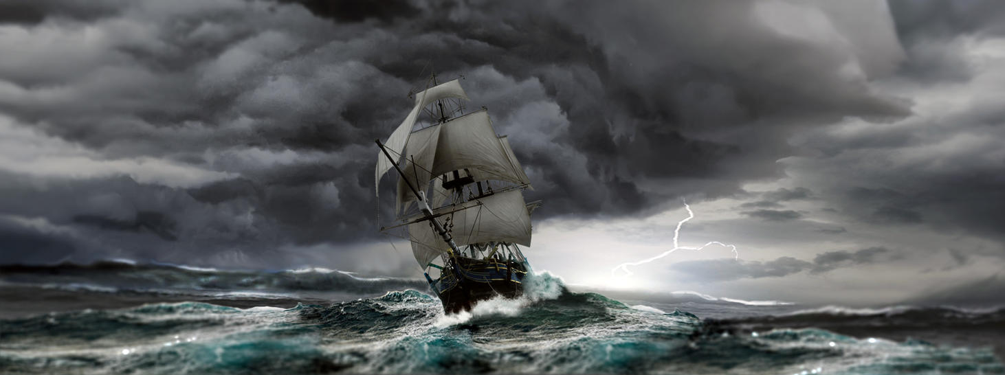 Resultado de imagem para storm in the sea