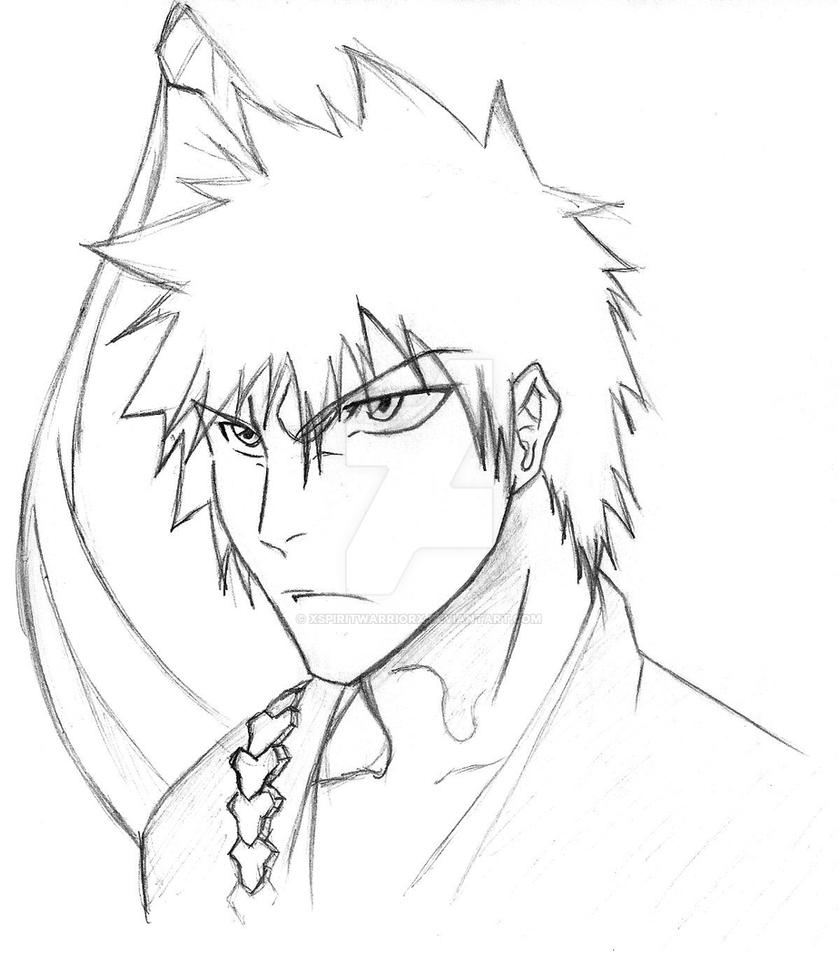 ichigo from bleach coloring pages - photo #16