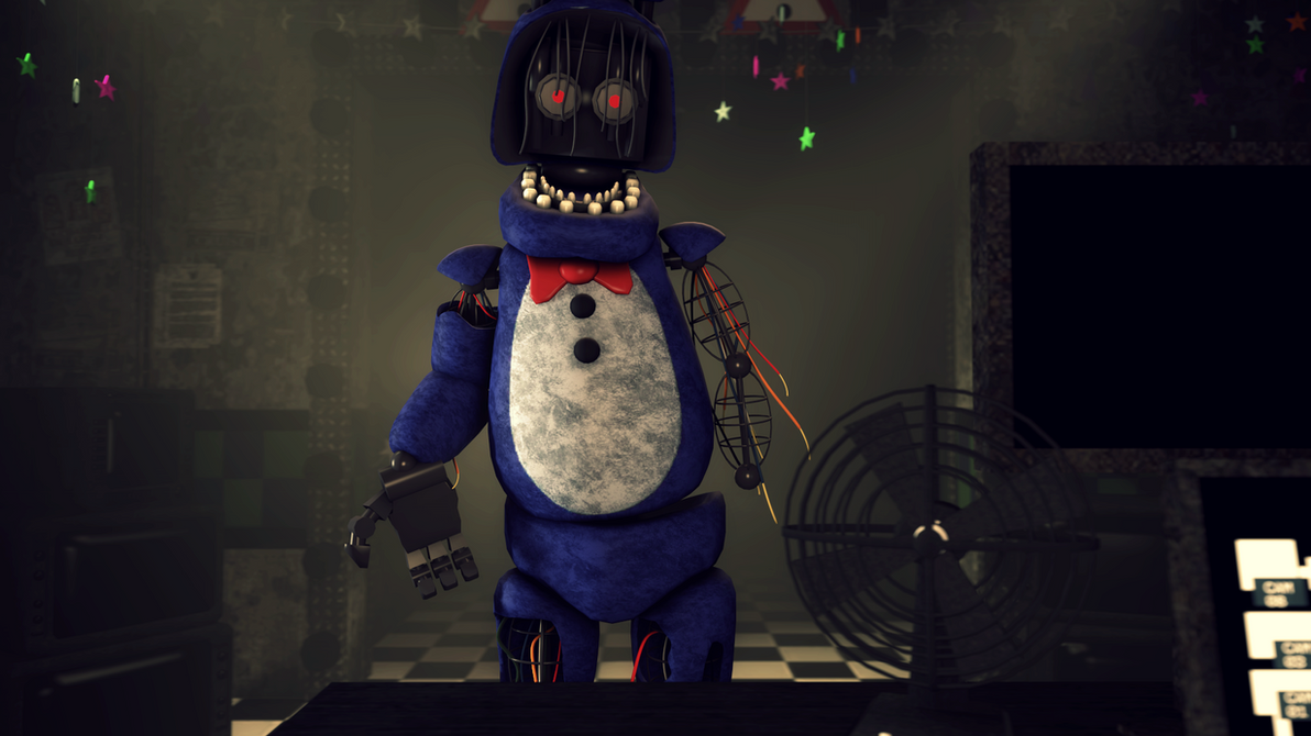 Gimme my face [WITHERED BONNIE-FNAF 2 POSTER] by scruffygamer on DeviantArt