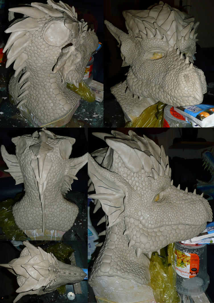 Dragon Larp Mask by Arooki on DeviantArt