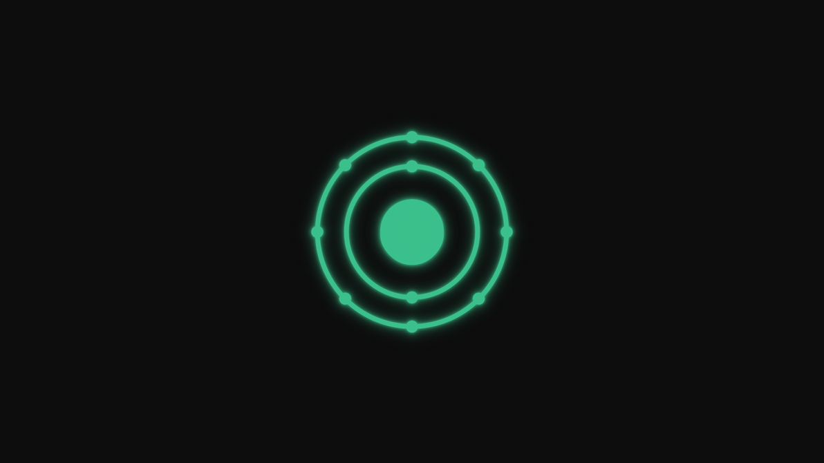KDE Logo Neon